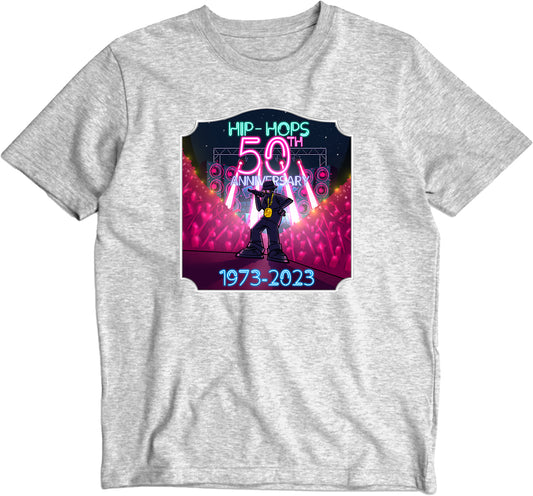 Hip-hops 50th Anniversary Sport Grey T-Shirt