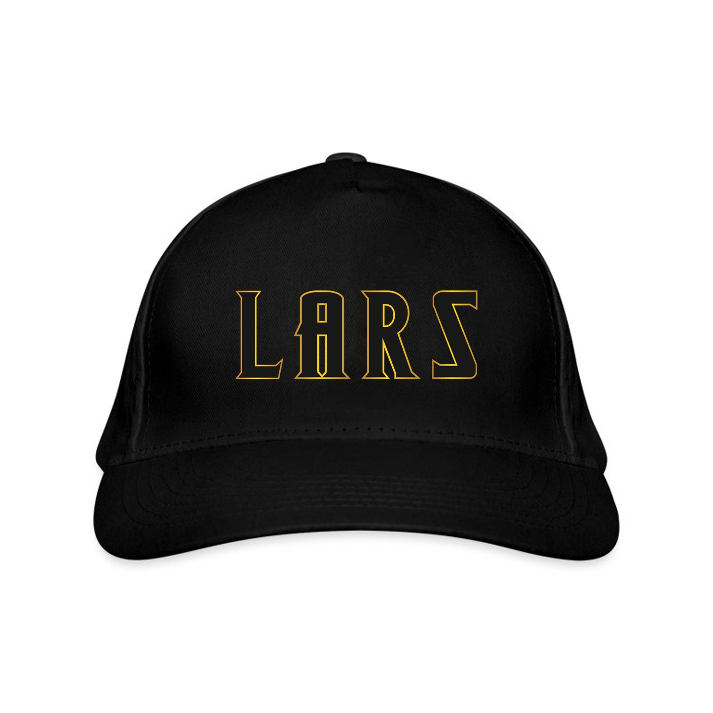 Like A Rap Star LARS Embroidered Black Fitted Hat